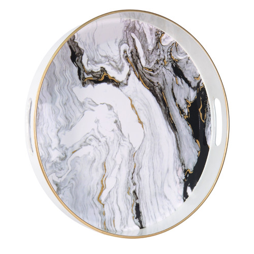 Round serving trays platter - trays,