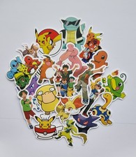 20 Pcs POKEMON Stickers PVC