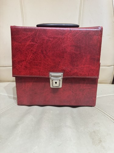 Vintage record carry storage - carry,