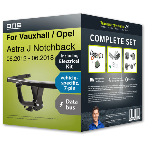 Towbar fixed for vauxhall - towbar,