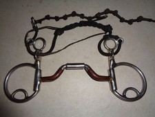 Myler Parelli Cradle C3 Bit with medium wide ported barrel MB33 size 5 1/2" 5.5"