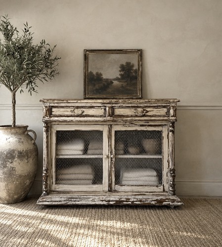 Antique french rustic oak - french,