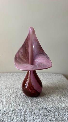 Hand blown art glass - blown, vase