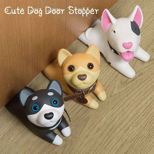 Cute dog door - stopper, non-slip