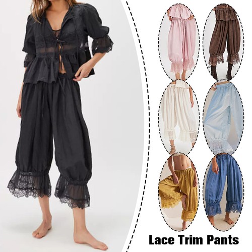 Women y2k lace - women, pants