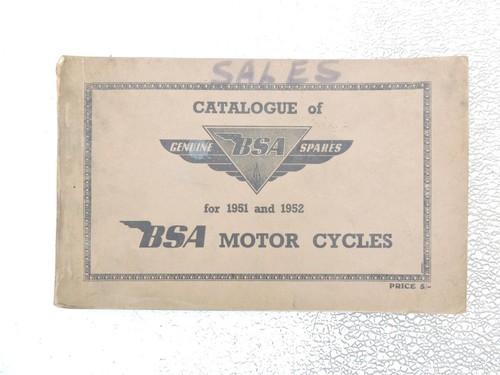 Original 1951 1952 bsa - original, spare