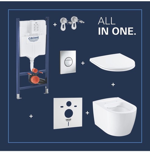 Wall hung toilet - toilet, pan