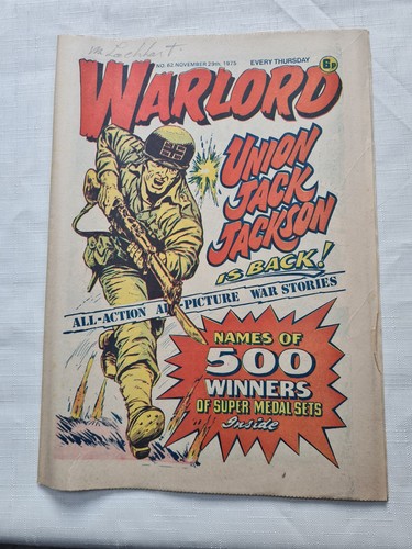 Warlord comic uk vintage - warlord,
