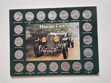 Historic cars from shell - cars, coin