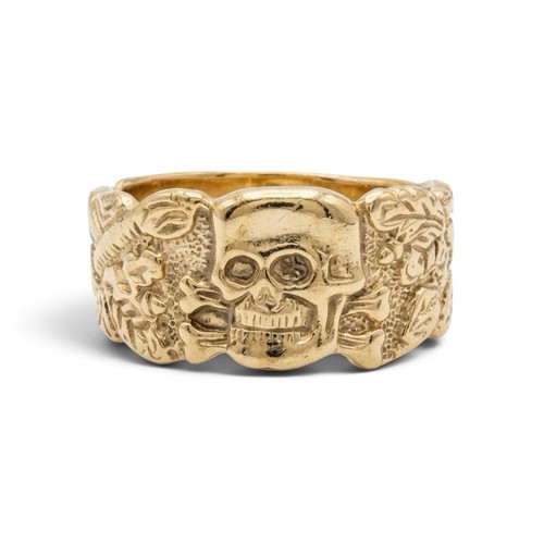 9ct yellow gold ww2 german - yellow,