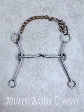 L & W Lift Smooth Snaffle Bit