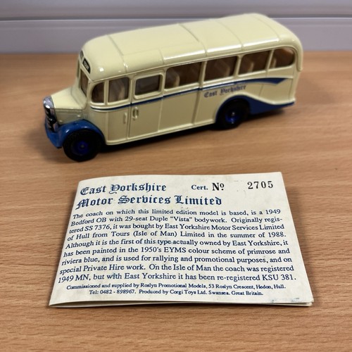 Corgi bedford coach east - bedford, ob