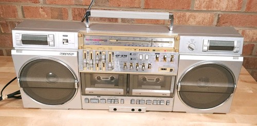 Sharp 575 vintage boombox - gf-575,