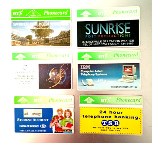 Telephone cards - bt,