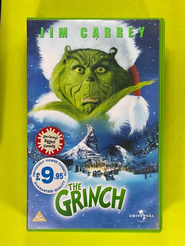 The grinch vhs video tape - the,