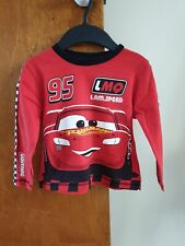 Disney Cars Pyjamas Kids Lightning McQueen Red Boys 3-4 Years (104cm).