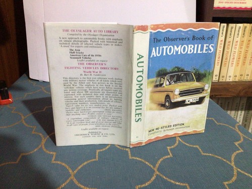 Observers book automobiles - observers, of