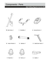 Spare parts for opti folding - for,