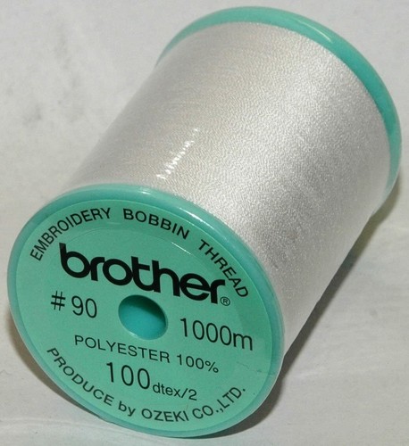 Brother white embroidery - brother,