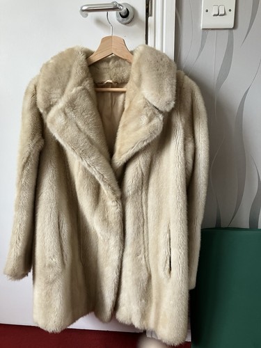 Vintage faux fur jacket - vintage,