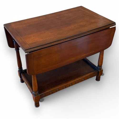 Vintage oak drop leaf - oak,
