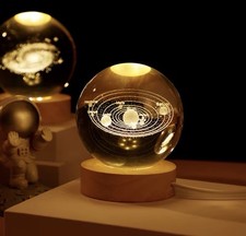 Crystal Night Light, 3D with