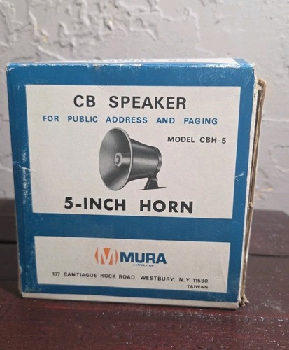 Vintage speaker radio - cb, horn
