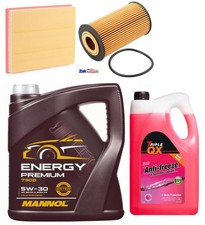 FOR VAUXHALL ASTRA H MK5 1.6 SXi OIL & AIR FILTERS & OIL + COOLANT SERVICE KIT