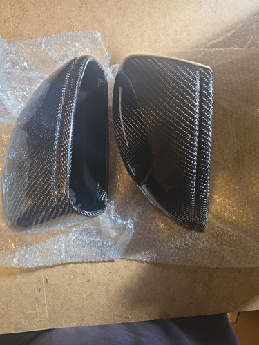 Carbon fiber mirror covers - carbon,