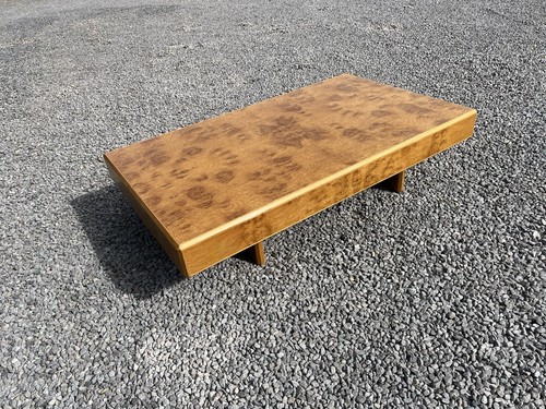 Heals walnut coffee table - heals,