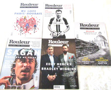Five Rouleur magazines.issue  19.1. 18.8. 18.6. 19.2. 18.7