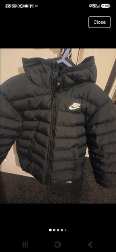 Kids nike padded jacket with - padded,