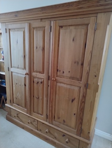 Door wardrobe with - wardrobe, drawers