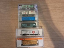 Model Power/atlas/Arnold N Gauge Boxcars Joblot X6 Boxed 1:160 Scale