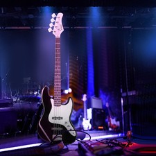 Glarry GJazz Bass Guitar Full