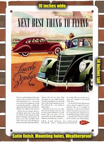 Metal sign 1937 - metal,