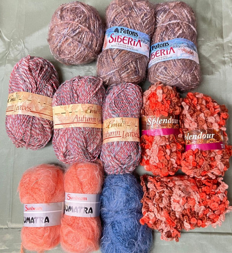 Vintage yarn lot patons - yarn,