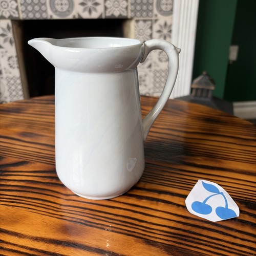 Vintage milk jug pale blue - vintage,