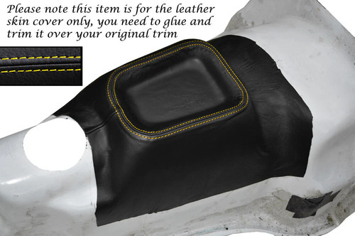 Yellow stitch center - yellow, console