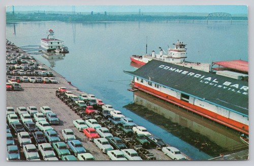 Wharf scene ohio river - scene,