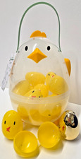 Large Easter Chick Egg with 15