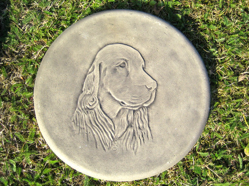 Garden stepping stones dog - stepping,