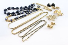 1980s Branded Jewellery Napier Sarah Cov Monet Gold Tone Signed Branded x 12