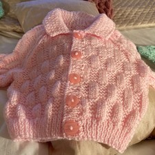 Hand knitted. New.  Baby
