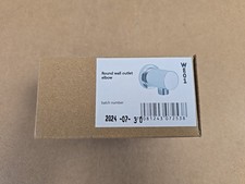 Round Wall Outlet Shower Elbow