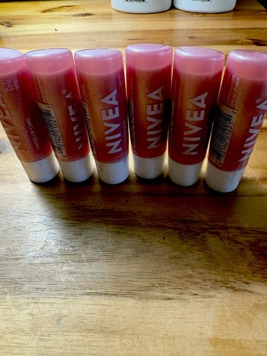 Pack nivea shimmer lip care - 6-pack,