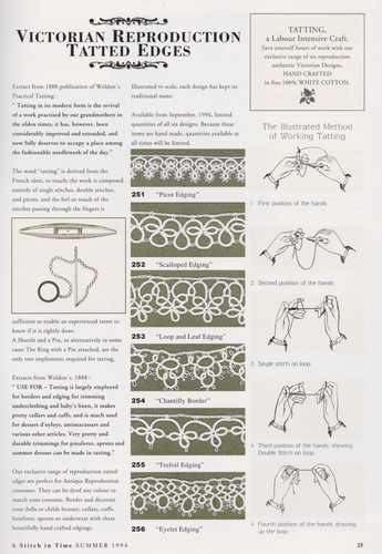 Tatting handmade reproductions - handmade,