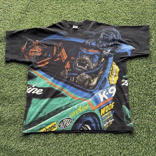 Vintage 90s racing dog - 90s, k-9