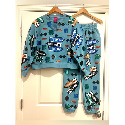 New queen sparkles blue ski - new,
