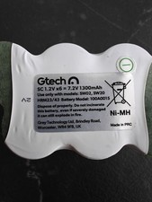 Gtech Ni-MH 7.2v 1300mAH Original Battery For Model Sw02 And SW20